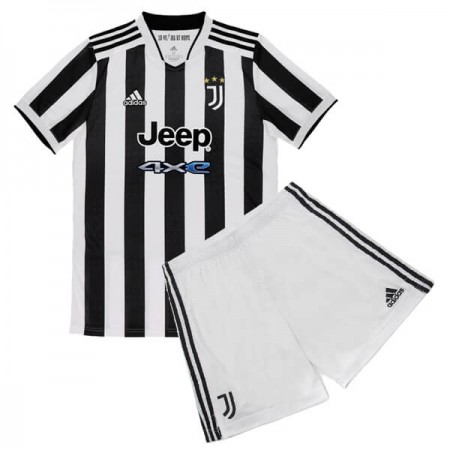 Billiga Fotbollströjor Juventus Barn Hemma tröja 2021/22 Kortärmad